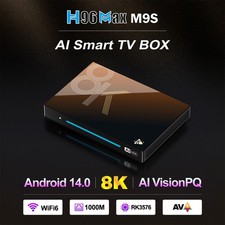 H96 Max M9S Android 14 TV Box
