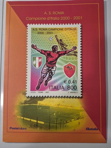 2001 italia folder filatelico - 2001,