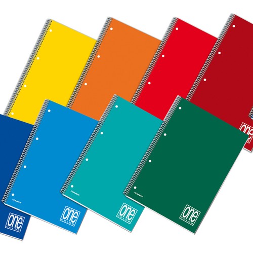 Quaderno spiralato one - one, color