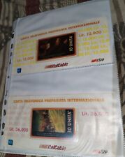 schede telefoniche Serie