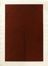 BENATI DAVIDE “Panama 2” 1975 Tecnica mista su carta 76x56 cm