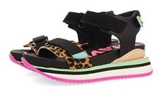 Sandali Animalier Gioseppo Baldin Negro n. 35