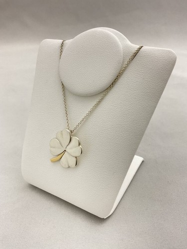 Collana combinata quadrifoglio