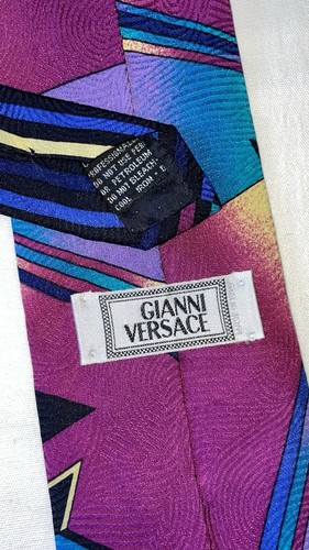 Cravatta versace 100 seta - versace, 100%