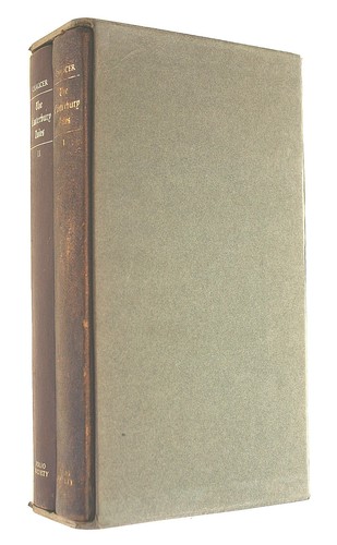 The canterbury tales volumes - the,
