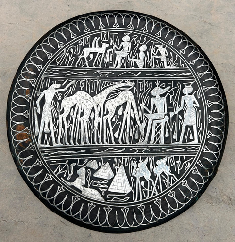 Antico egitto piatto - antico,