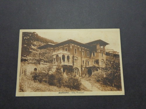 Cartolina bergamo villa - cartolina,