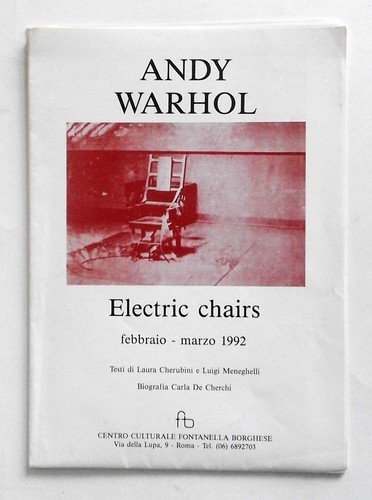Andy warhol electric chairs - andy,