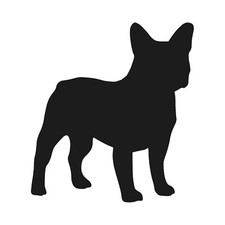 Adesivo Bulldog Francese