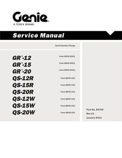 Manuale di servizio GENIE