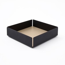 Svuotatasche in Acciaio Nero