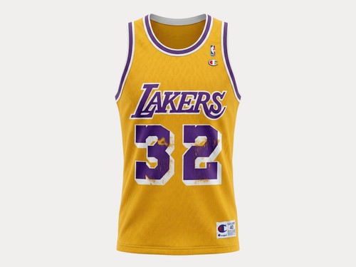 Maglietta champion lakers - la,