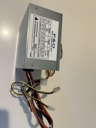 Alimentatore atx o - alimentatore, p&o