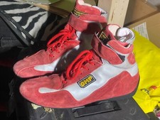 Scarpe Stivaletti OMP Ignifughi Auto Rally 41 Racing Motorsport GO Kart Formula