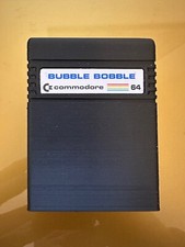 COMMODORE 64  BUBBLE BOBBLE GIOCO CARTUCCIA CARTRIDGE TESTATA OTTIME CONDIZIONI