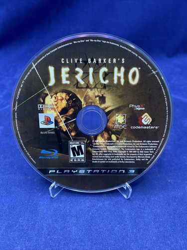 Clive barker jericho sony - barker's,
