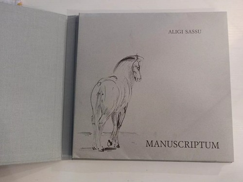 Aligi sassu manuscriptum - sassu,