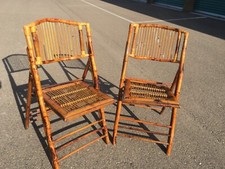 Sedie pieghevoli rattan di - sedie,