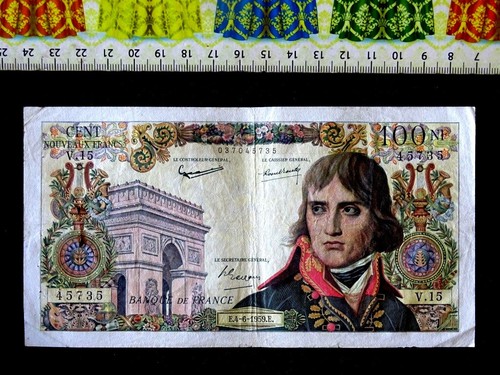 Banconota francese - ), ,