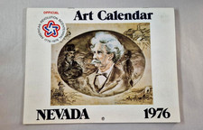 Calendario Arte Nevada 1976 -