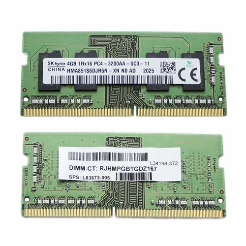 Memoria ram hynix 4gb 1rx16 - ram,