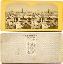 Stereoview (1), Italy, Milano (Milan): “No. 1502. Milan, from the Ticinese Gate”