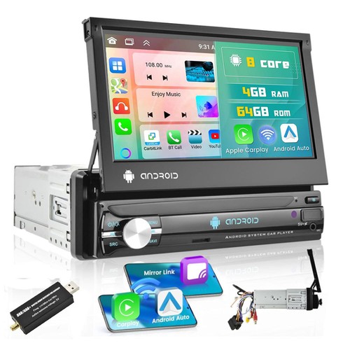 Dab 1din 8kern android 13 - 1din,