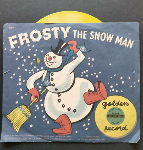 Walt disney frosty the - disney's, snow