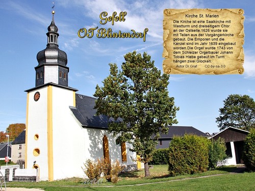Gefell blintendorf chiesa - gefell,