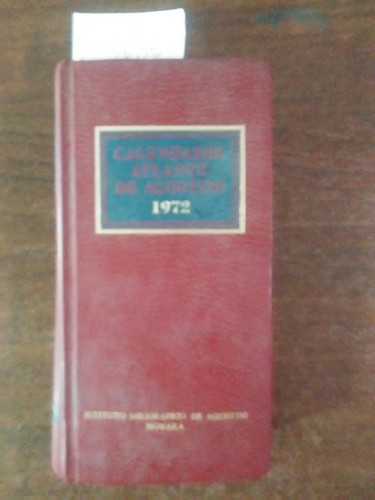 Calendario atlante 1972 - ,