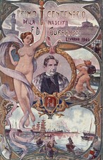 LIVORNO, 1904 - MICHELI - Centenario Nascita Guerrazzi - Sirena - NV - PU491