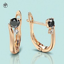 Orecchini a cerchio placcati