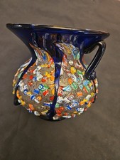 Vaso in vetro artistico di Murano