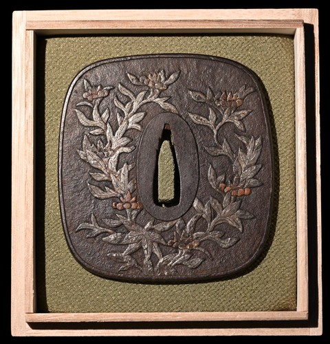 Tsuba giapponese antico - , in