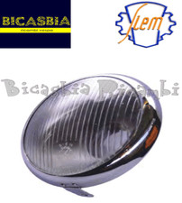 3698 - FARO ANTERIORE SIEM SENZA PORTALAMPADA VESPA 125 VNA1T VNA2T VNB1T VNB2T