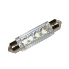 Lampadina LED a siluro per plafoniera 12 volt 0.6 watt lunga 42mm