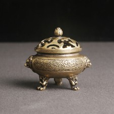 Statuina stufa doppio leone