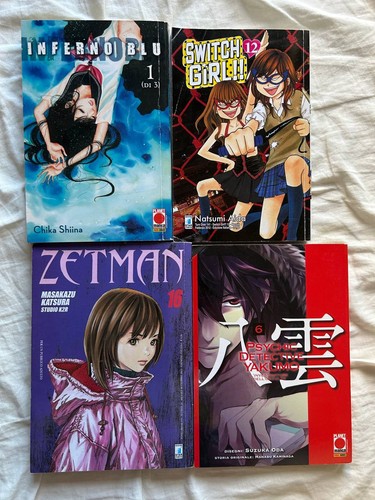 Manga assortiti lotto - misto, 4