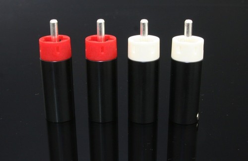 Connettore spina rca - spina,