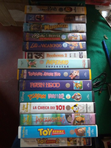 Lotto vhs entra - 14,