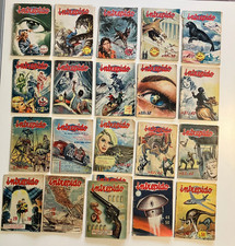 LOTTO 20 ALBI FUMETTI INTREPIDO ANNI 1957 1958 1959 1960 1962 UNIVERSO