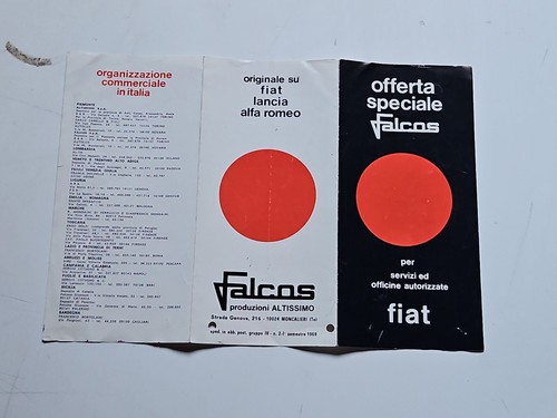 Falcos tute officina - tute, fiat