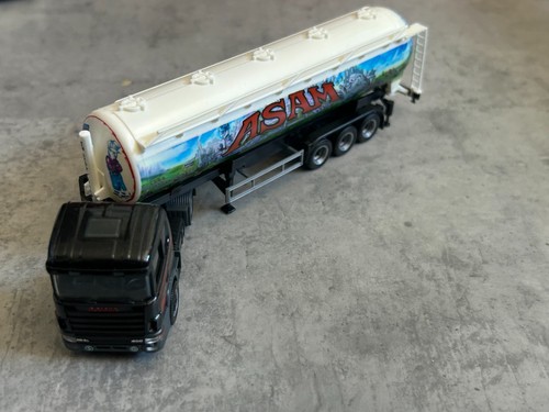 Rimorchio silo asam - silo, 1:87