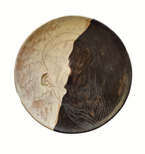 Attilio antibo piatto ceramica - antibo,