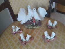 Colombe Capodimonte lotto bomboniere 