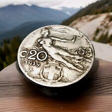 LOTTO N°4 MONETE DELLA LIRA  :C20 DEL 1919-L1 DEL 1946-L10 DEL 1978-C20 DEL 1943