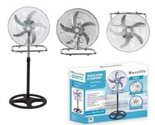 Ventilatore a Piantana Acciaio