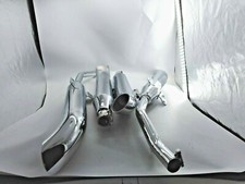 MARVING COD.HCP18BC TERMINALI SCARICHI SILENZIATORI CROMO PER HONDA VF750 CUSTOM