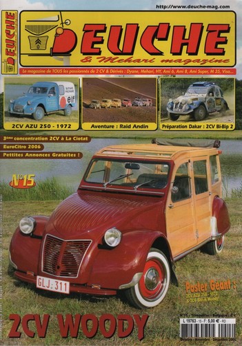 Deuche mehari magazine 15 - &,