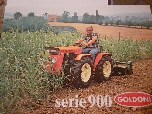 Brochure depliant trattore - depliant,